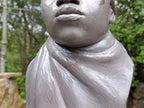 Hand Made Young African Girl Wonder Stone Bust Sculpture x 1 From Zimbabwe