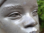 Hand Made Young African Girl Wonder Stone Bust Sculpture x 1 From Zimbabwe