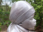 Hand Made Young African Girl Wonder Stone Bust Sculpture x 1 From Zimbabwe