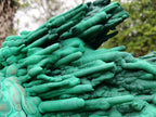 Natural XXL Stalactite Malachite Specimen x 1 From Kolwezi, Congo