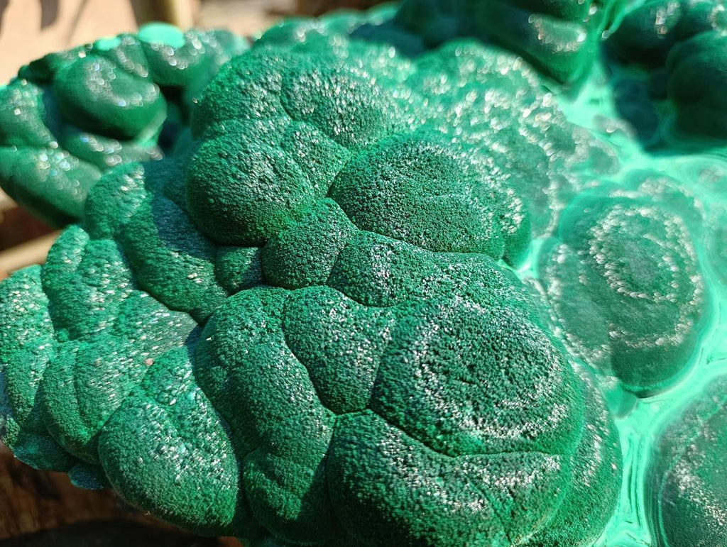 Natural XXL Crystalline Coated Malachite Stalagmite Specimen x 1 From Kolwezi, Congo