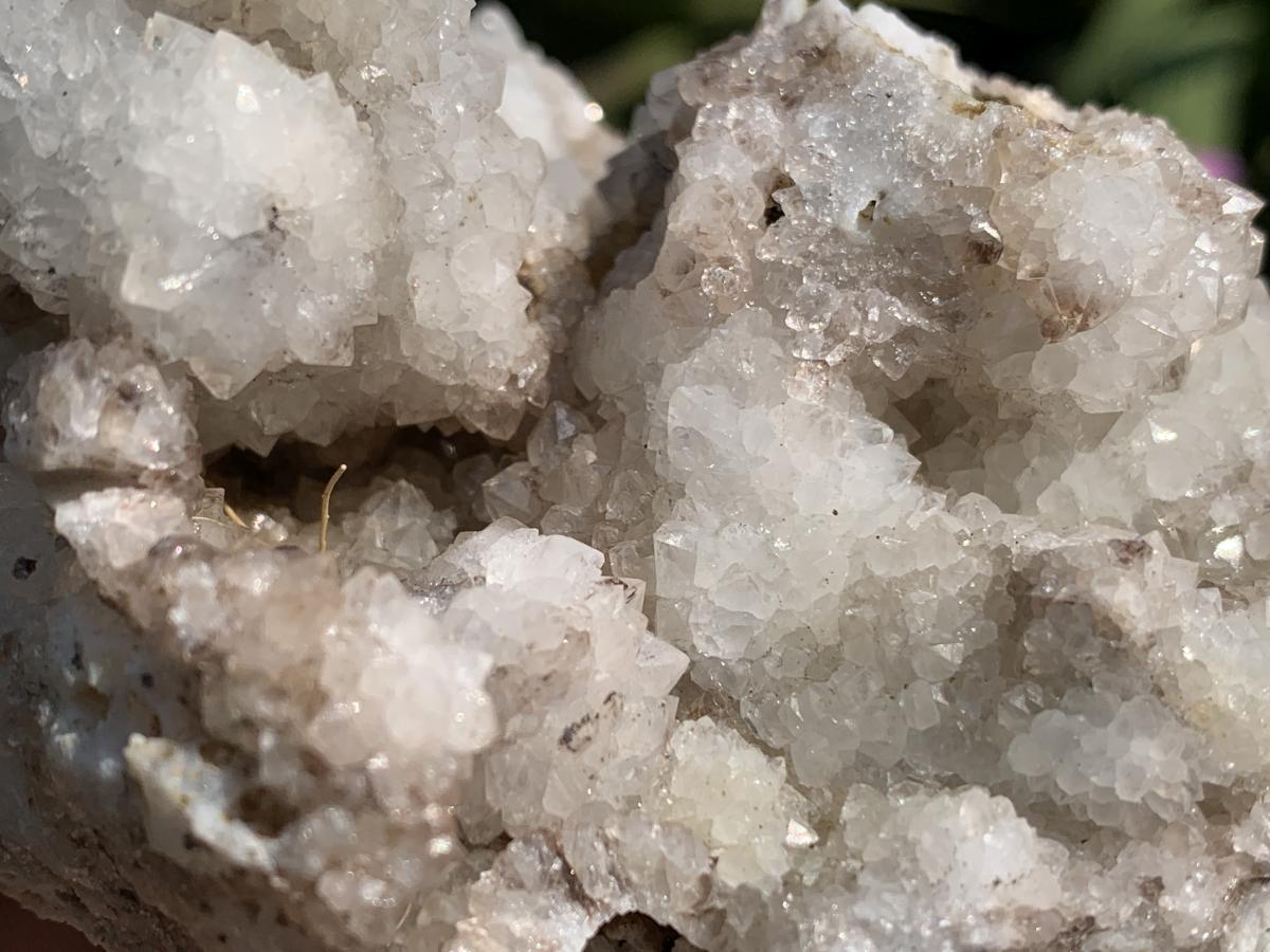 Natural Snow Finger Drusy Coated Calcite Cluster x 1 From Albert's Mountain, Lesotho