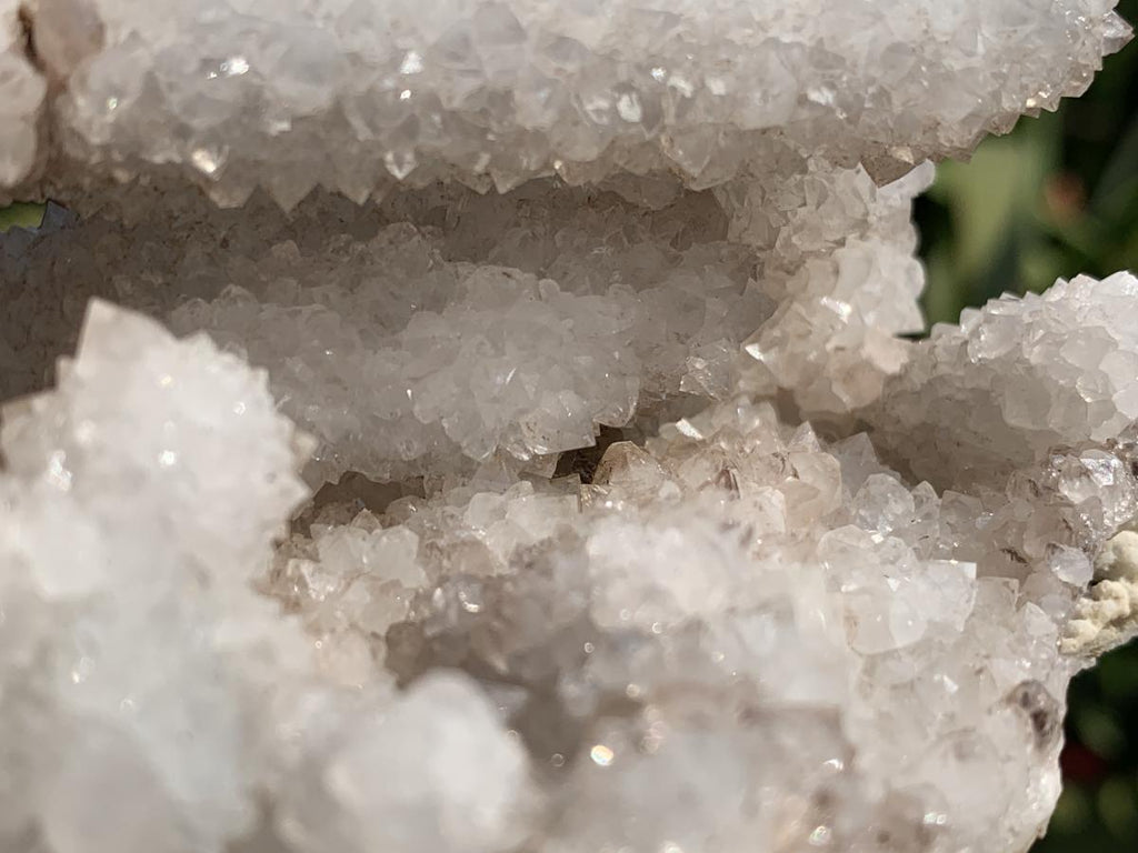 Natural Snow Finger Drusy Coated Calcite Cluster x 1 From Albert's Mountain, Lesotho