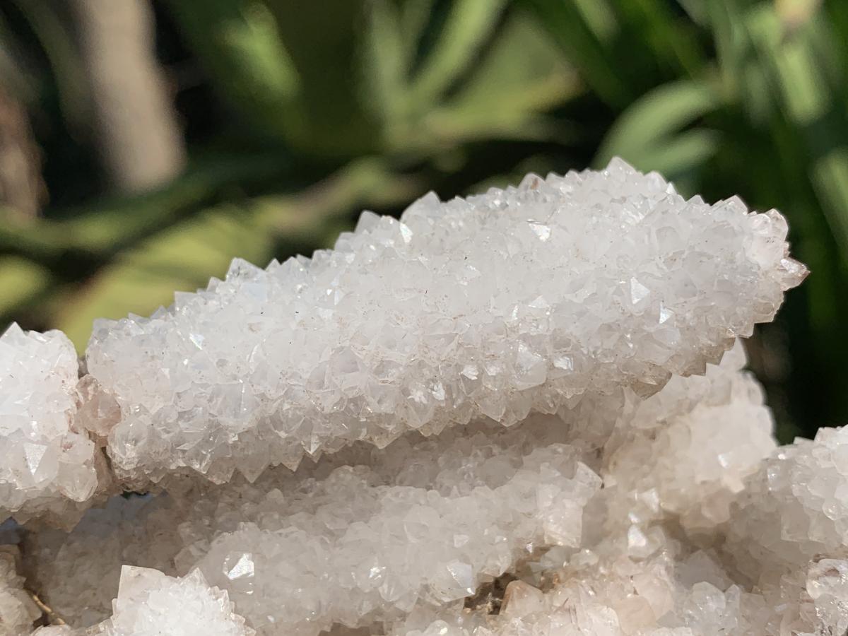 Natural Snow Finger Drusy Coated Calcite Cluster x 1 From Albert's Mountain, Lesotho