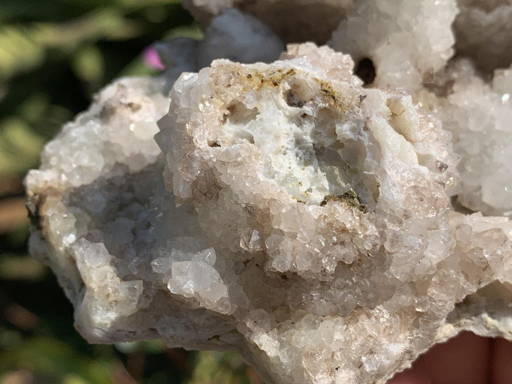 Natural Snow Finger Drusy Coated Calcite Cluster x 1 From Albert's Mountain, Lesotho