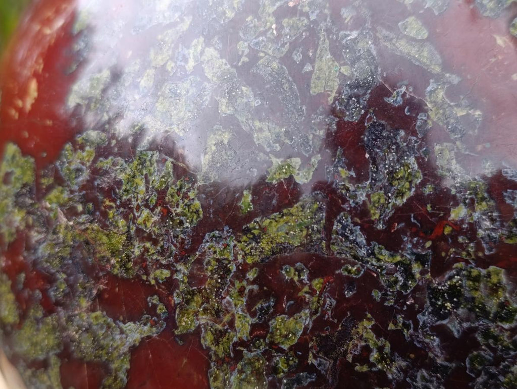 Polished XXL Dragonsblood Stone Sphere x 1 From Tshipise, South Africa