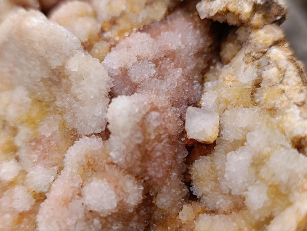 Botryoidal Radial Quartz Natural XL Botryoidal Spirit Quartz Crystal Plate x 1 From South Afric ...