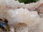 Polished XL Crystal Centre Agate Display Piece x 1 From Maintirano, Madagascar
