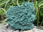 Natural Crystalline Malachite Plate Cabinet Specimen x 1 From Kolwezi, Congo