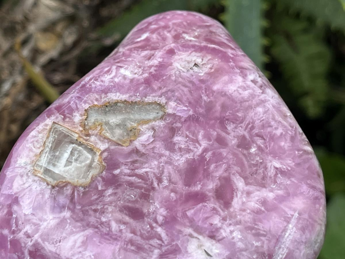 Polished Ultra Rare Cobaltion Calcite on Dolomite Matrix x 1 From Congo