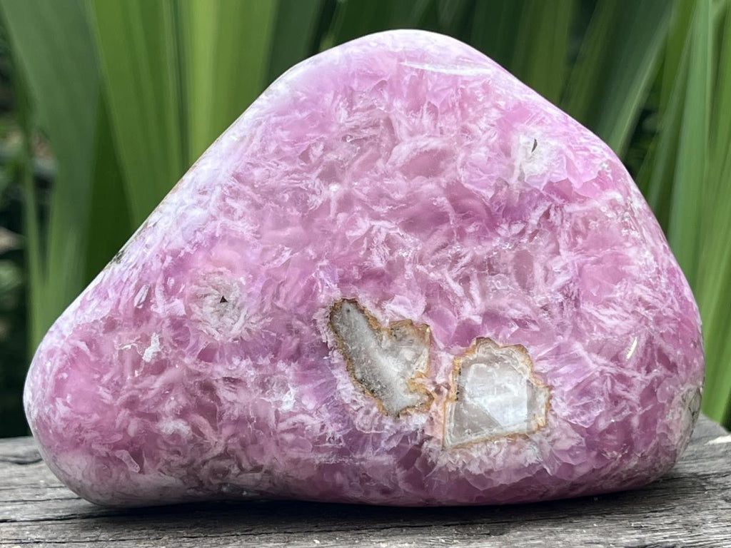 Polished Ultra Rare Cobaltion Calcite on Dolomite Matrix x 1 From Congo