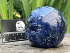 Polished Deep Princess Blue Sodalite Sphere x 1 From Kunene, Namibia