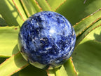 Polished Deep Princess Blue Sodalite Sphere x 1 From Kunene, Namibia