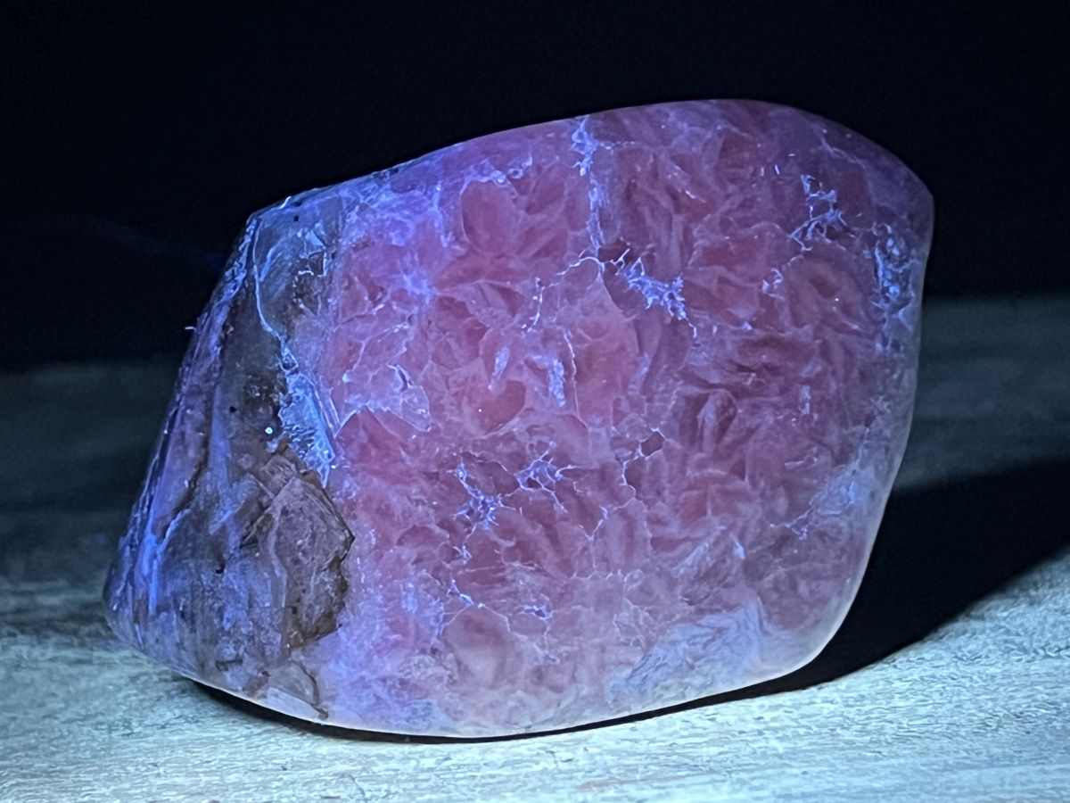 Polished Super Rare Gemmy Pink Cobaltion Calcite on Dolomite Specimen x 1 From Congo