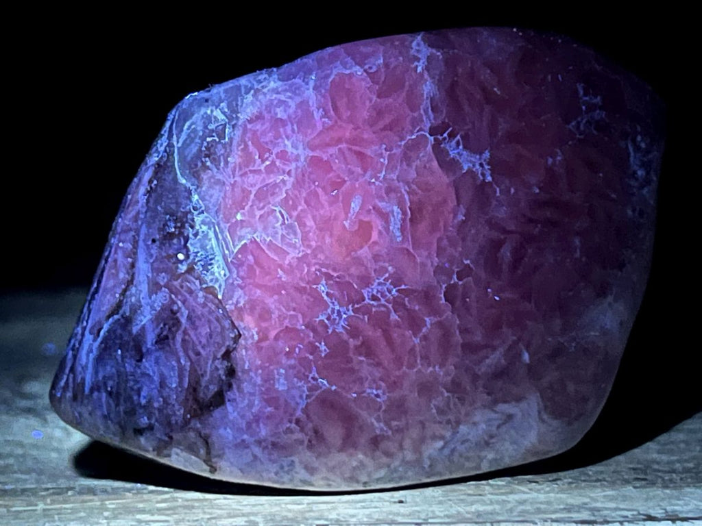 Polished Super Rare Gemmy Pink Cobaltion Calcite on Dolomite Specimen x 1 From Congo