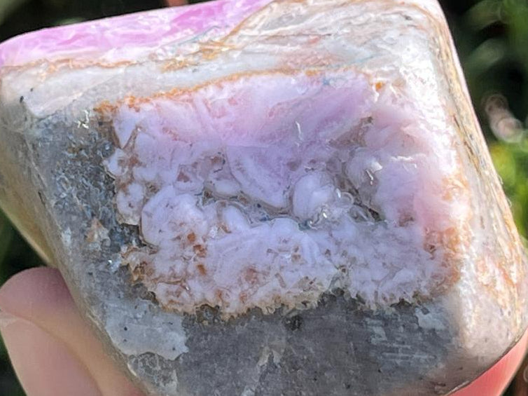 Polished Super Rare Gemmy Pink Cobaltion Calcite on Dolomite Specimen x 1 From Congo