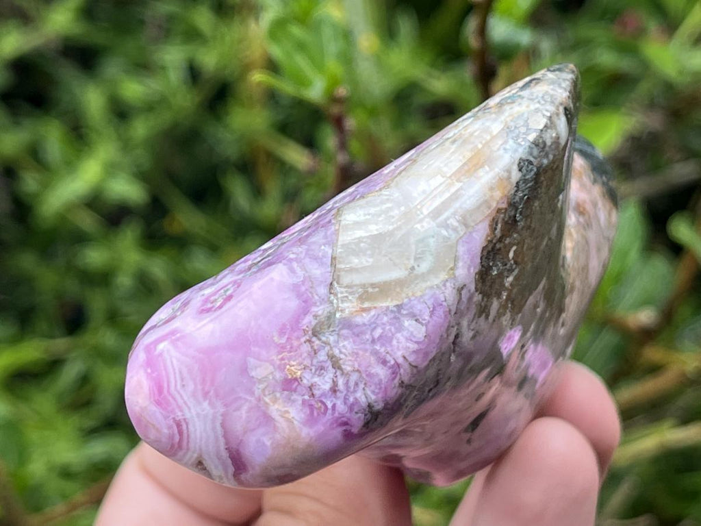 Polished Rare Cobaltion Aragonite on Dolomite Free Form x 1 From Congo