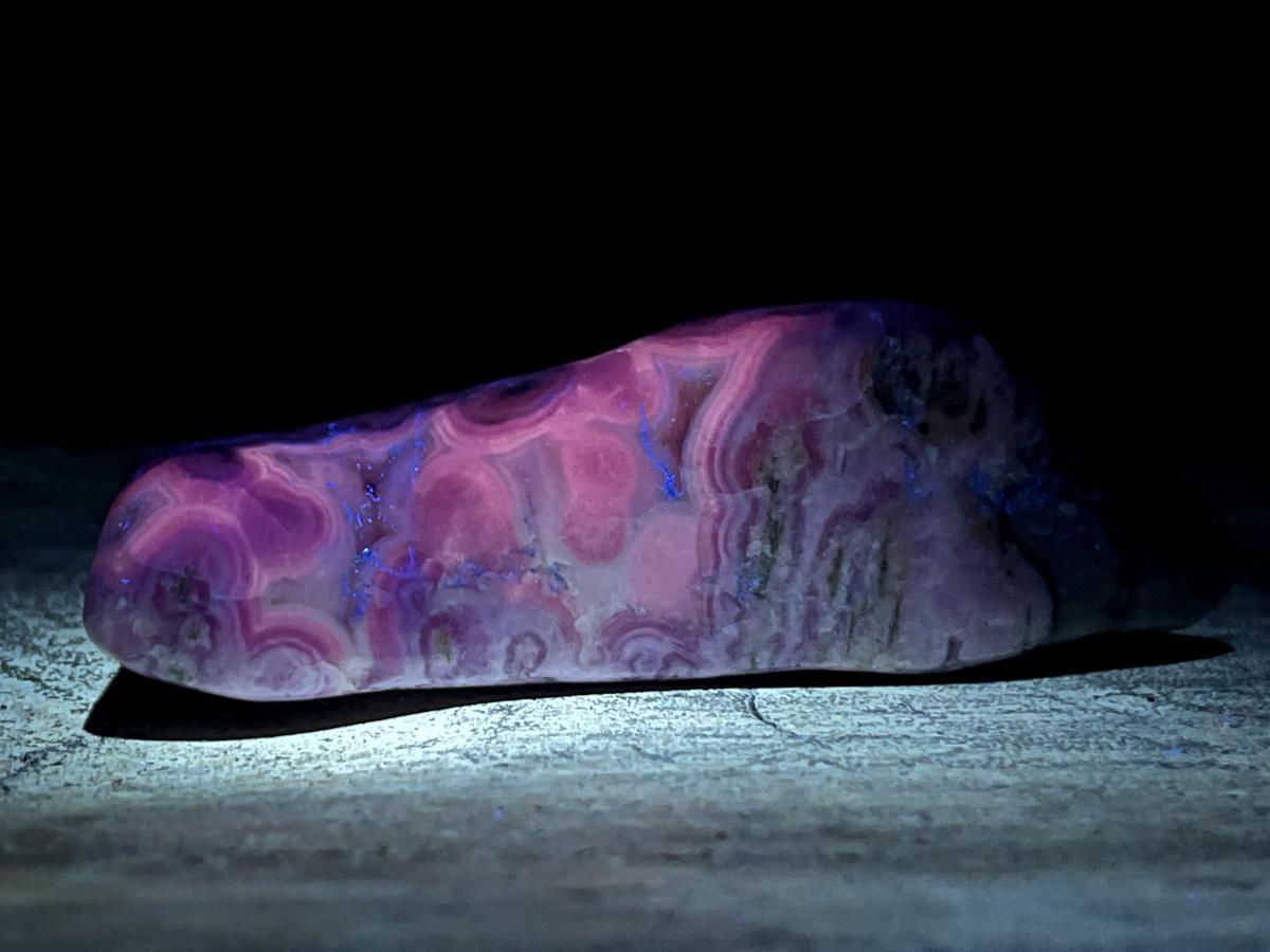 Polished Rare Cobaltion Aragonite on Dolomite Free Form x 1 From Congo