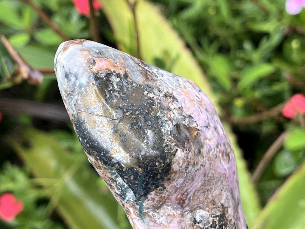 Polished Rare Cobaltion Aragonite on Dolomite Free Form x 1 From Congo