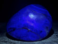 Polished Large Watermelon Fluorite Palm Stone x 1 From Uis, Namibia