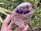 Polished Exquisite Smokey Amethyst Window Crystal x 1 From Akansobe, Madagascar