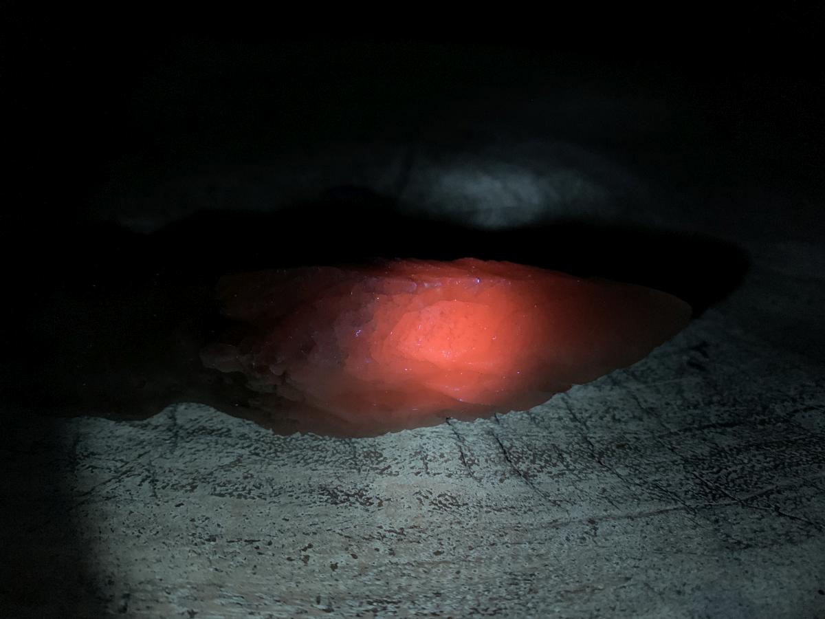 Natural XL Spearhead Calcite Specimen with a Drusy Quartz Base x 1 From Albert's Mountain, Lesotho