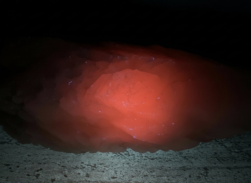 Natural XL Spearhead Calcite Specimen with a Drusy Quartz Base x 1 From Albert's Mountain, Lesotho