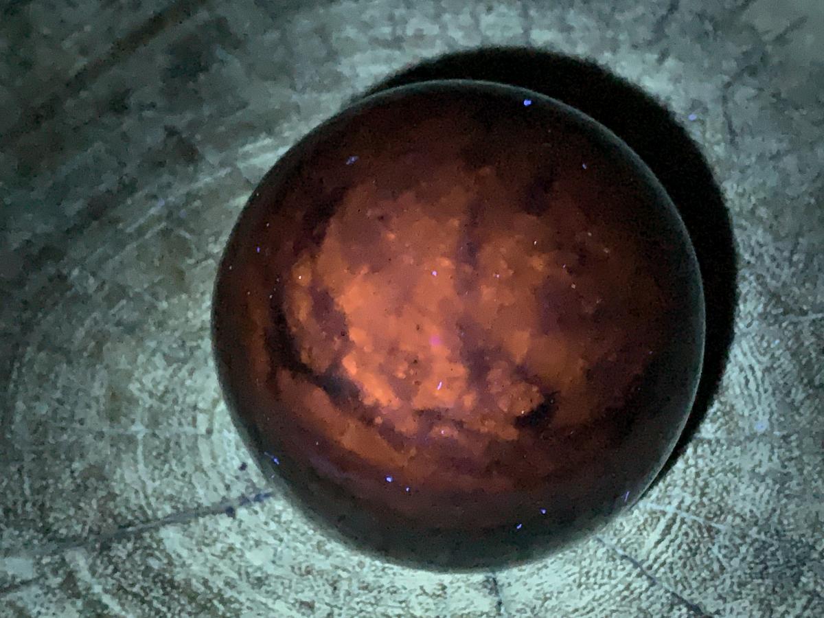 Polished Blue Sodalite Gemstone Sphere x 1 From Kunene, Namibia