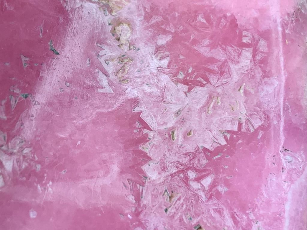 Polished Gemmy Pink Cobaltoan Calcite on a Dolomite Matrix x 1 From Congo