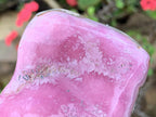 Polished Gemmy Pink Cobaltoan Calcite on a Dolomite Matrix x 1 From Congo