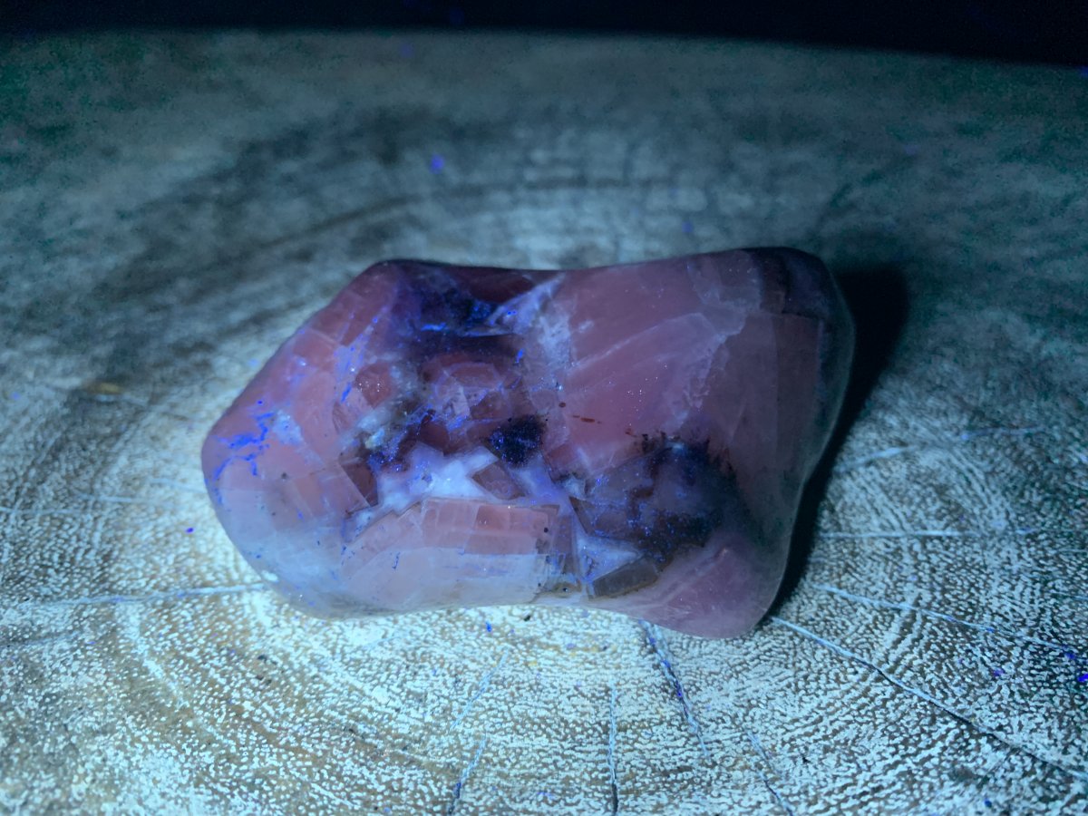 Polished Gemmy Pink Cobaltoan Calcite on a Dolomite Matrix x 1 From Congo