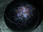 Polished Super Rare Blue Spark Iolite Sphere x 1 From Madagascar