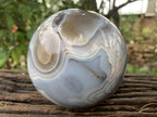 Polished XL Shashe River Agate Sphere x 1 From Zimbabwe