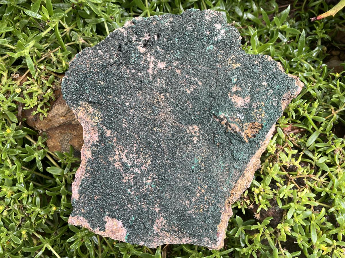 Natural Crystalline Malachite Specimen x 1 From Congo