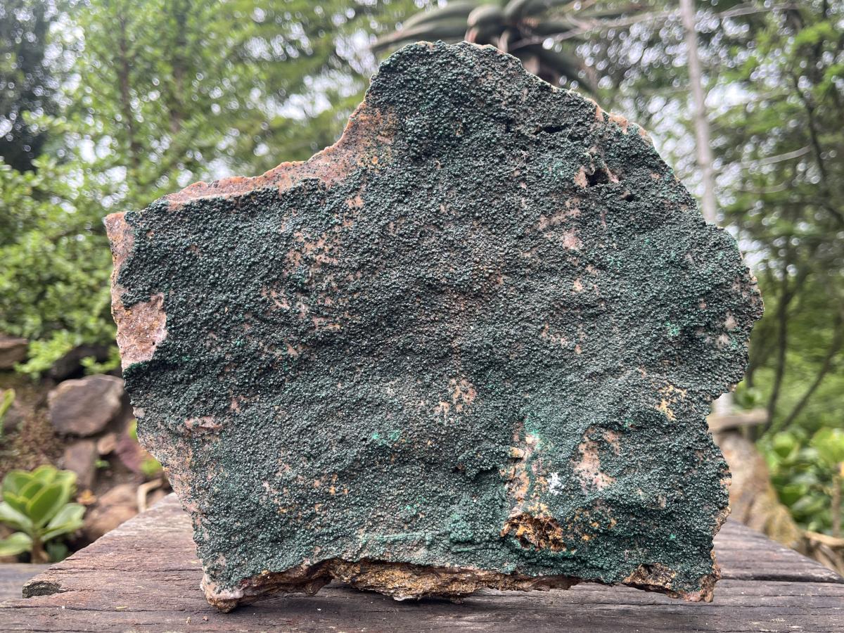 Natural Crystalline Malachite Specimen x 1 From Congo