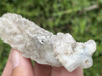 Natural Drusy Quartz Coated Spearhead Calcite Specimen x 1 From Albert's Mountain, Lesotho
