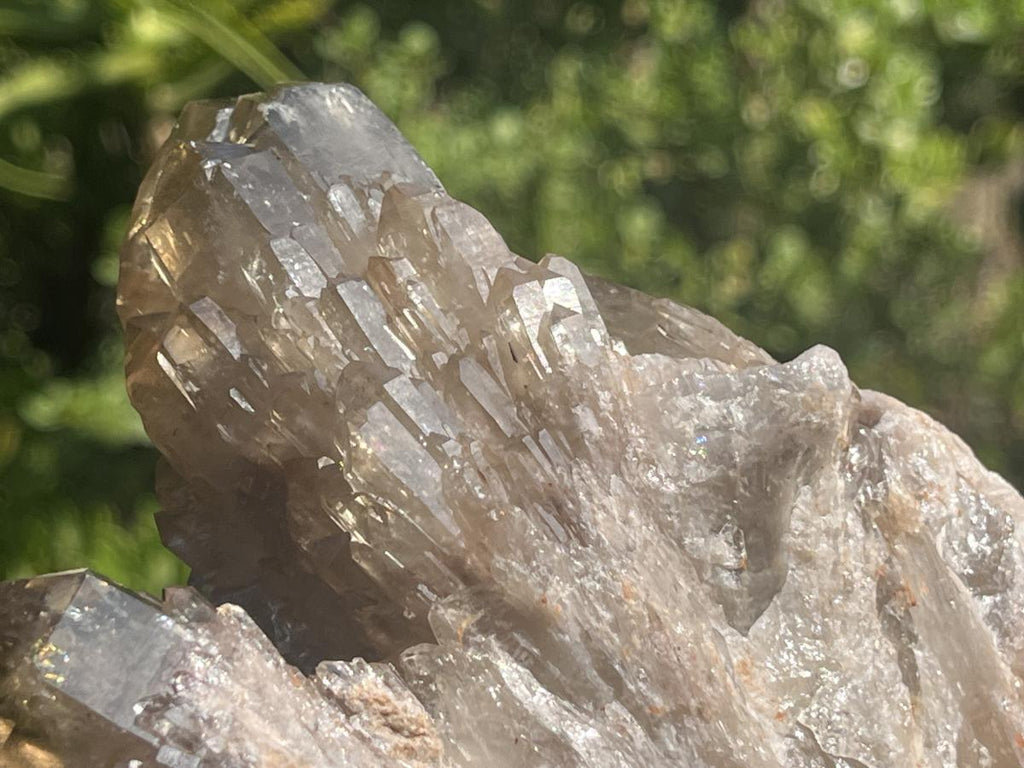 Natural Cascading Smokey Citrine Crystal Cluster x 1 From Luena, Congo