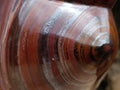 Polished XXL Banded Tiger Iron Stone Display Piece x 1 From Prieska, Northern Cape, South Africa