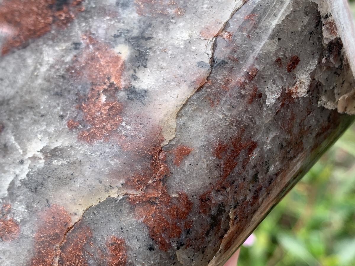 Polished Rare Natural Copper Sunstone Display Piece x 1 From Madagascar