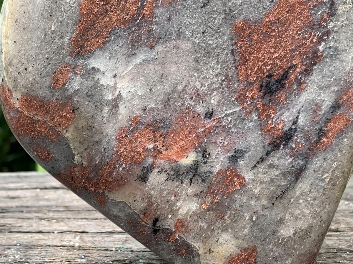 Polished Rare Natural Copper Sunstone Display Piece x 1 From Madagascar