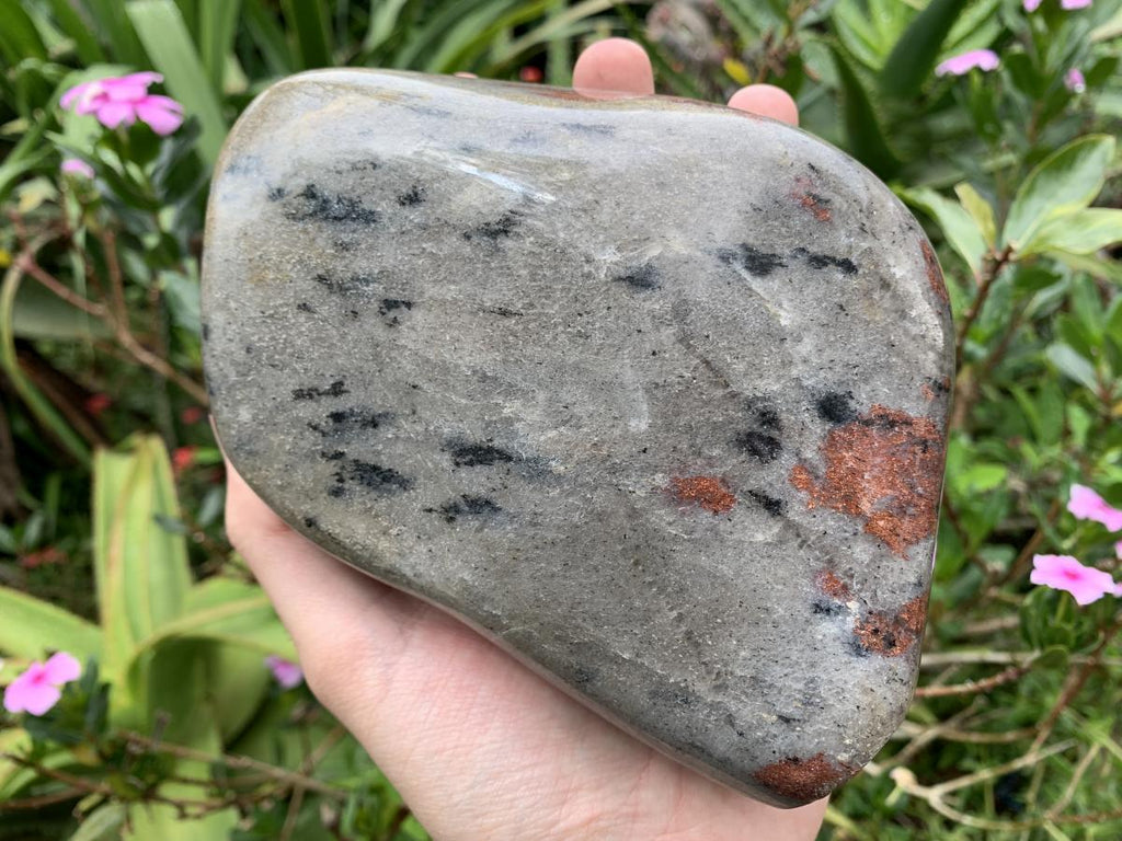 Polished Rare Natural Copper Sunstone Display Piece x 1 From Madagascar