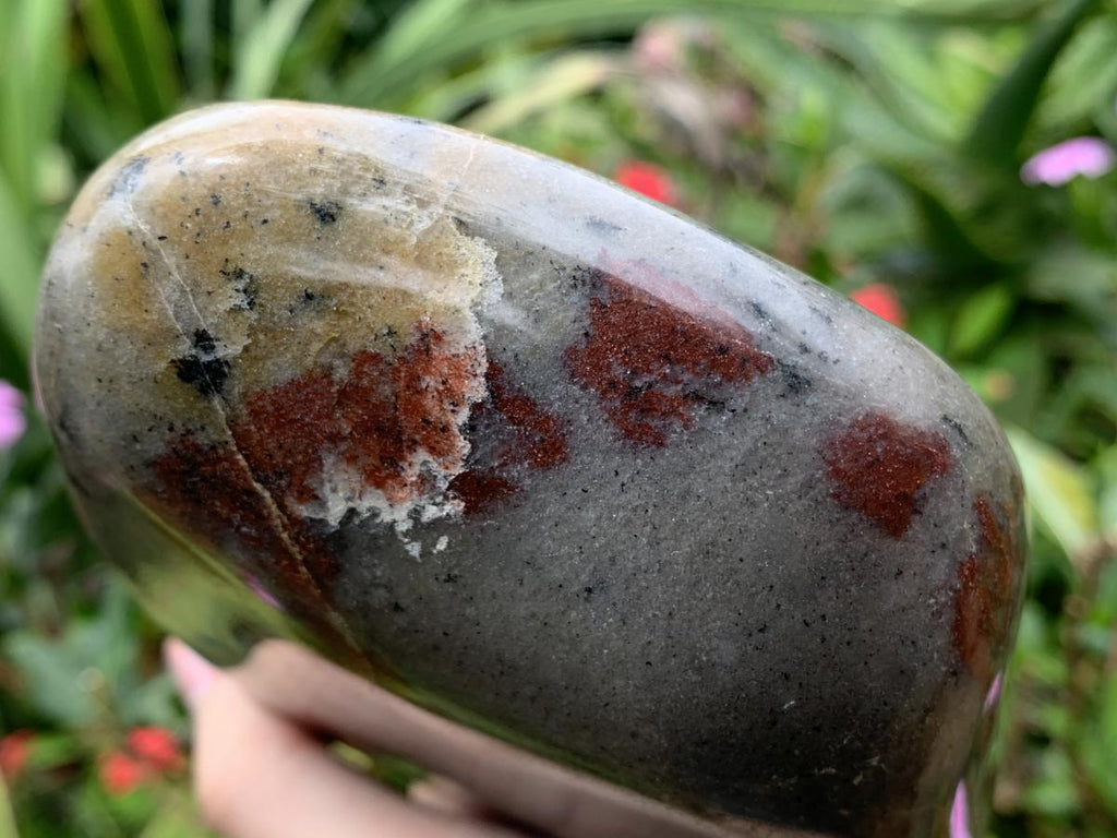 Polished Rare Natural Copper Sunstone Display Piece x 1 From Madagascar