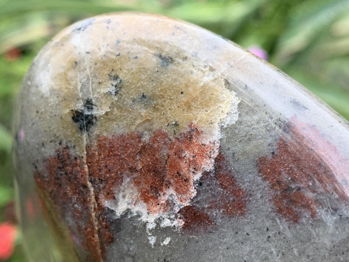 Polished Rare Natural Copper Sunstone Display Piece x 1 From Madagascar