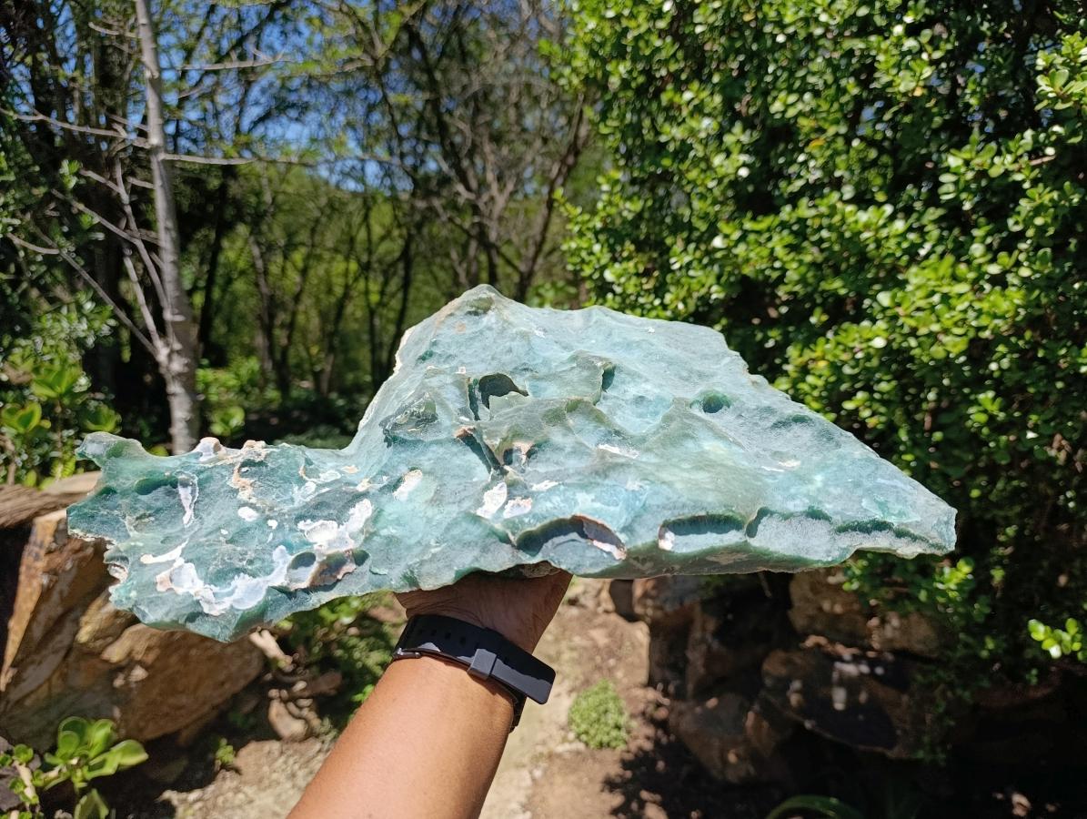 Natural XXL Mtorolite Emerald Chrysoprase Crystalline Display Specimen x 1 From Mutorashanga, Zimbabwe