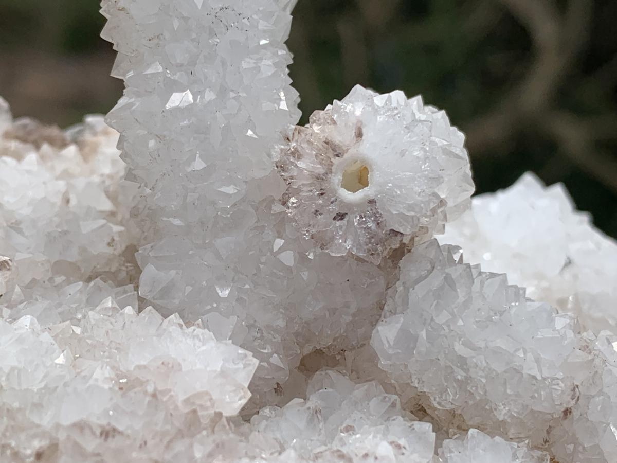 Natural Twin Snow Finger Crystal Cluster x 1 From Albert's Mountain, Lesotho