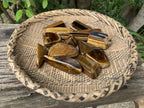 Polished Golden Tigers Eye Nodules x 14, 1 BAG, From South Africa