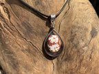 Hand Made Orbicular Ocean Jasper Pendant by Adre Designs x 1 From Madagascar