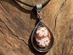 Hand Made Orbicular Ocean Jasper Pendant by Adre Designs x 1 From Madagascar