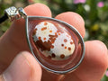 Hand Made Orbicular Ocean Jasper Pendant by Adre Designs x 1 From Madagascar