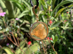 Hand Made Natural Amber Pendant by Adre Designs x 1 From Nosy Varika, Madagascar